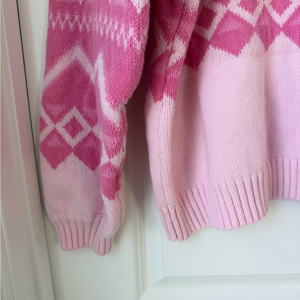 Small Le Lis Pink Sweater - Picture 5 of 10